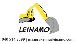 Maanrakennus Leinamo Oy logo